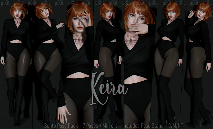 [piXit] Keira - Pose Pack