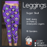 ~TL~ Sugar Skull BoM Leggings