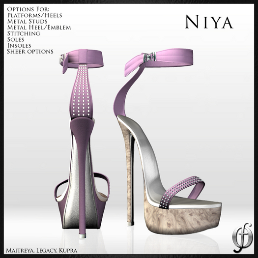 SALE! Felicity - Niya Stilettos (Suede-Lilac) Shoes Platform High Heels Maitreya Legacy Kupra