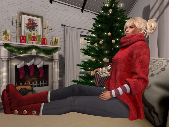 :DH: Christmas Living Room ~Classic~