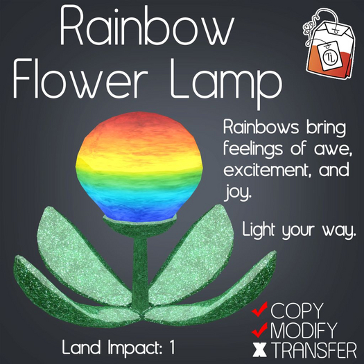 ~TL~ Rainbow Flower Lamp