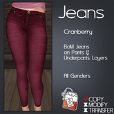 ~TL~ Cranberry BoM Skinny Jeans