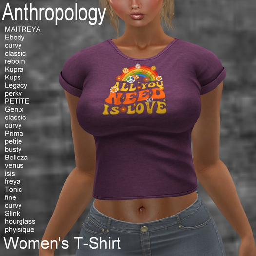 70's - All you need is love Women's T-Shirt (WTTA)