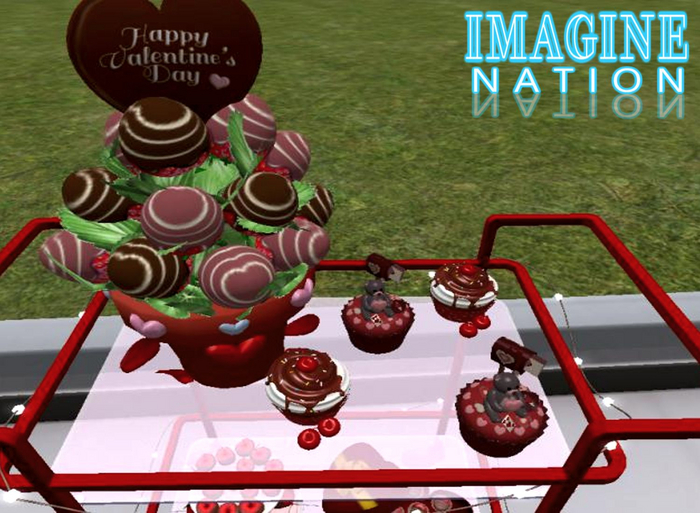 Imagine Valentines Choco Berry Cart