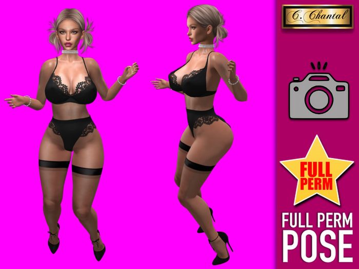 C.CHANTAL Full Perm Pose #FPP-074 Photo Model