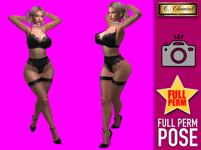 C.CHANTAL Full Perm Pose #FPP-070 Photo Model