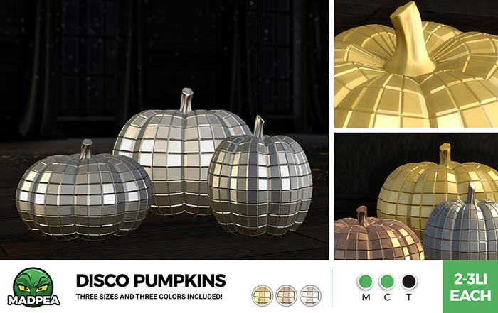 MadPea Disco Pumpkins