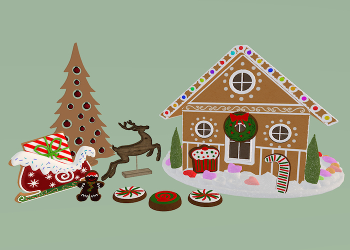 Song's Gingerbread House Scene