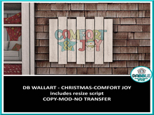 DB WALLART - CHRISTMAS-COMFORT JOY  add me