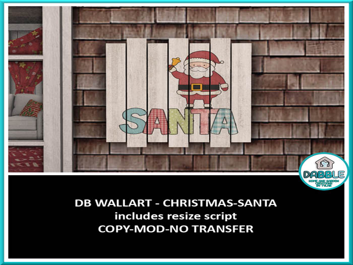 DB WALLART - CHRISTMAS-SANTA  add me
