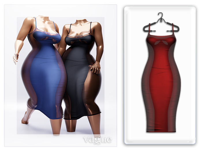 Vague. Niqui Dress - Red -
