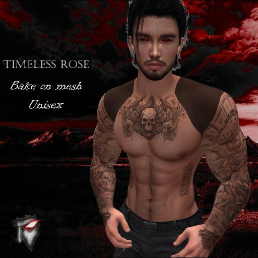 Sinister Designs: Timeless Rose Tattoo
