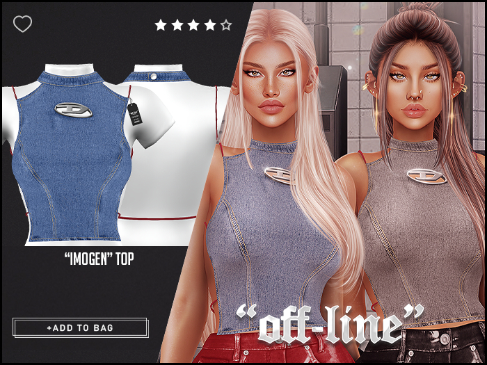 "Off-Line" x "Imogen" Top / Mid