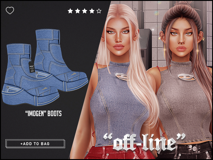 "Off-Line" x "Imogen" Boots / Mid