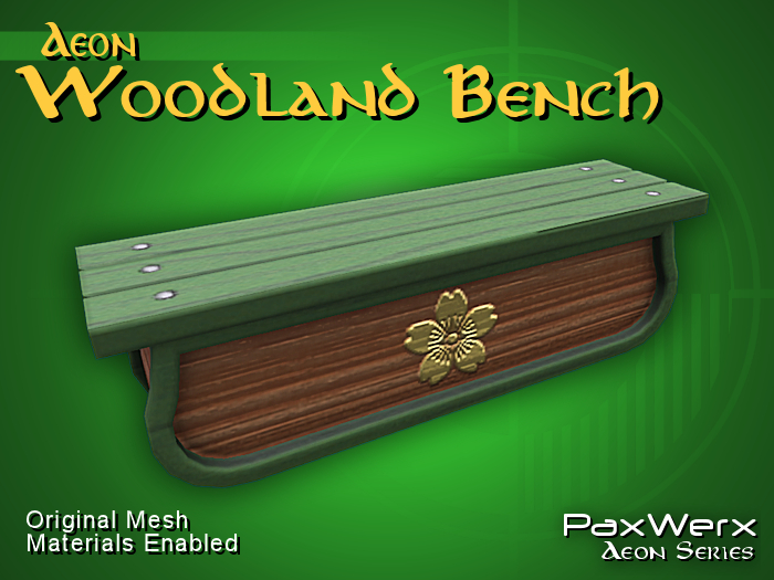 PaxWerx - Woodland Bensh