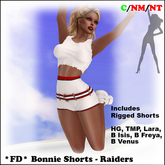 *FD* Bonnie Shorts [Boxed] Raiders