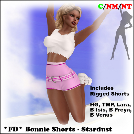 *FD* Bonnie Shorts [Boxed] Stardust
