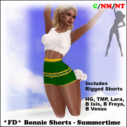 *FD* Bonnie Shorts [Boxed] Summertime