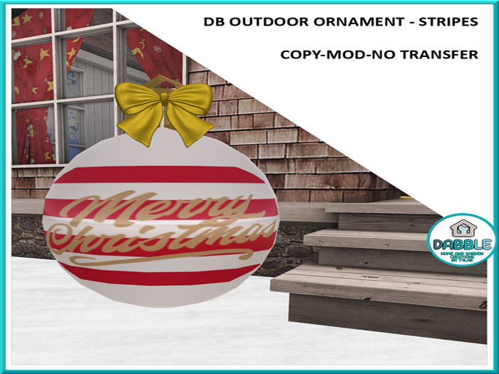 DB OUTDOOR ORNAMENT - TREES BOHO  add me