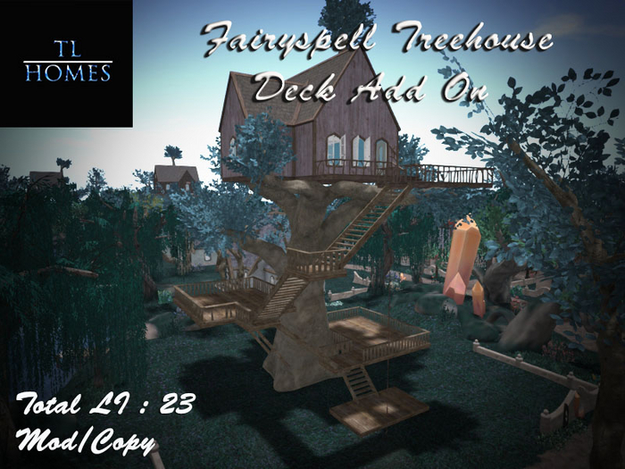 TLH Fairyspell Treehouse Deck Add-On Crate