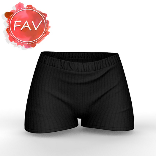 Black Booty Shorts Reborn