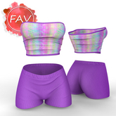 Purple Booty Outfit Maitreya