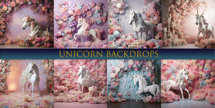 SATO - Unicorn BLogger backdrop textures