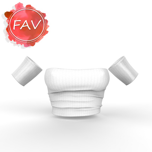 White Legacy Cuffs Top