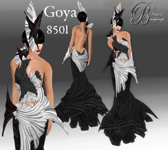 HOUSE OF BENINGBOROUGH  GOYA -Black/Silver