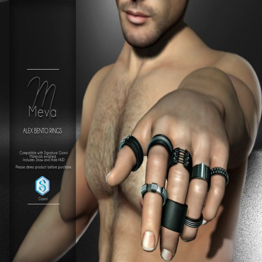 Meva Alex Bento Rings Signature Gianni Box [Wear Me]