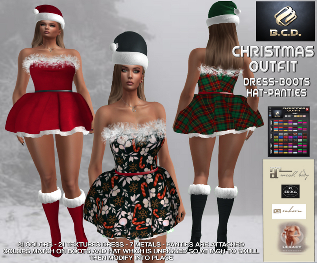 BCD Christmas Outfit