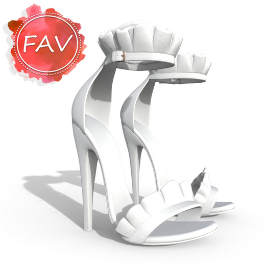 White Princess Heels MAITREYA