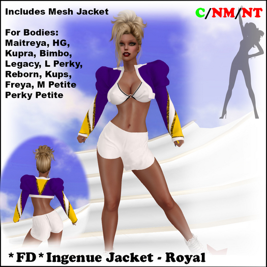 *FD* Ingenue Jacket [Boxed] Royal