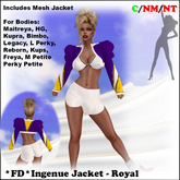 *FD* Ingenue Jacket [Boxed] Royal