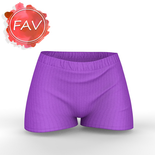 Purple Booty Shorts Reborn