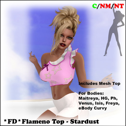 *FD* Flamenco Top [Boxed] Stardust