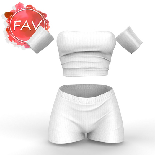 White Outfit Legacy Perky
