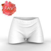 White Booty Shorts Reborn