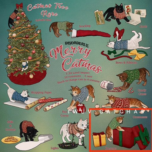 DISORDERLY. / Merry Catmas / Presents