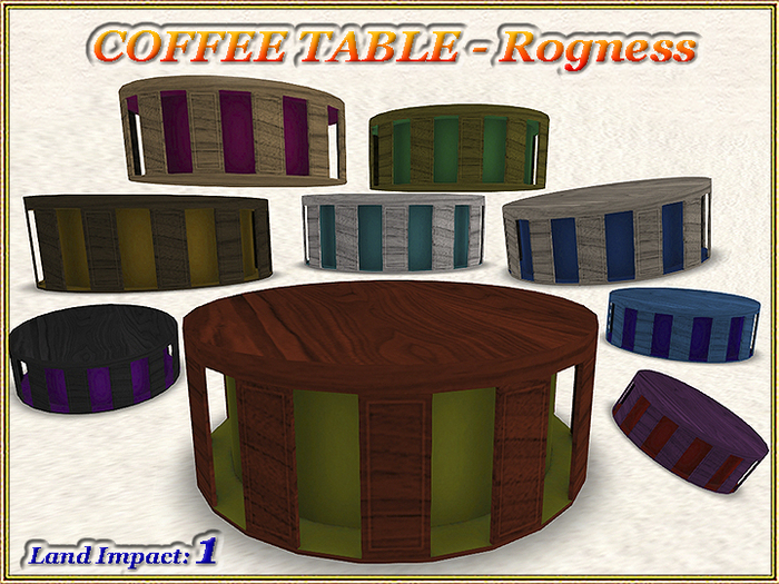 COFFEE TABLE - Rogness (1 LI) (Full perm)