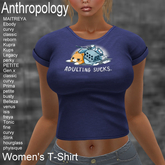 Adulting Sucks Women's T-Shirt (WTTA)