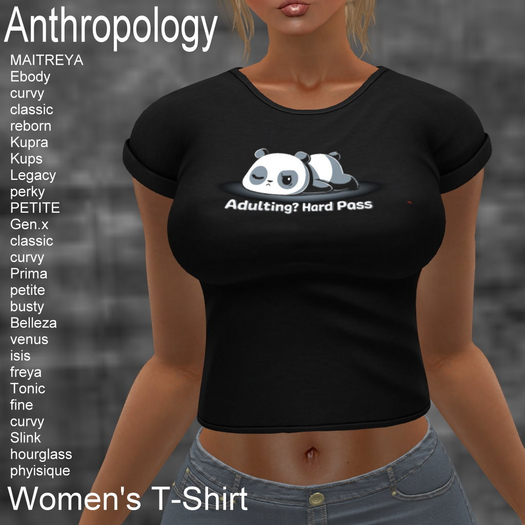 Adulting? Hard pass Women's T-Shirt (WTTA)