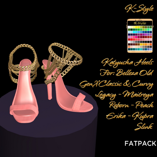 [K-Style] Katyusha Heels  - FATPACK #2