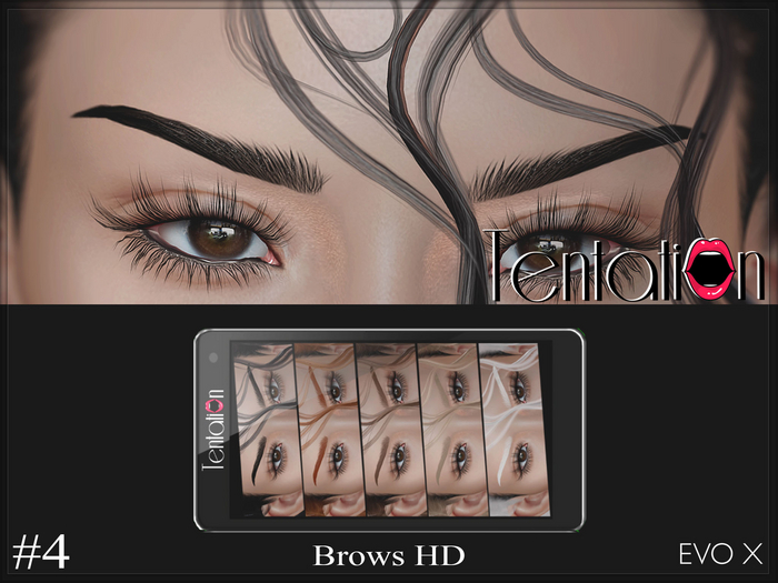* TentatioN * Eyebrows #4 - EVO.X/EVO