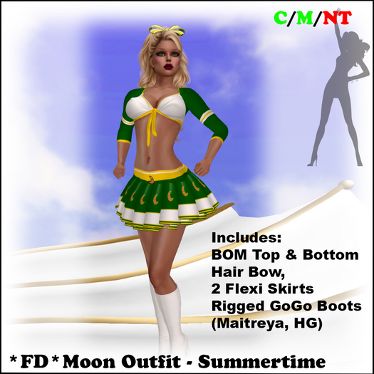 *FD*  Moon Outfit [BOXED] Summertime