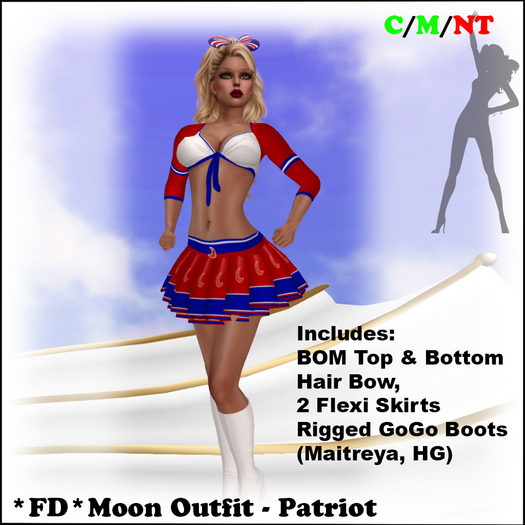 *FD*  Moon Outfit [BOXED] Patriot