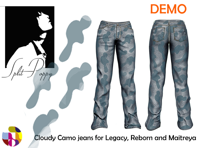 BF jeans - Cloudy Camo *DEMO*