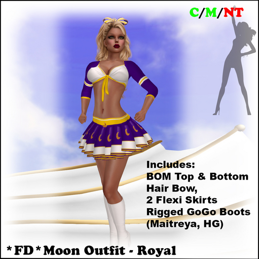 *FD*  Moon Outfit [BOXED] Royal