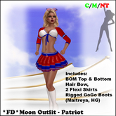 *FD*  Moon Outfit [BOXED] Patriot