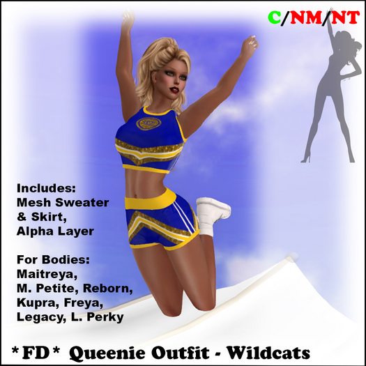 *FD* Queenie Outfit [Boxed] Wildcats